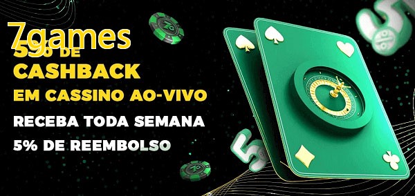 Promoções do cassino ao Vivo 7games